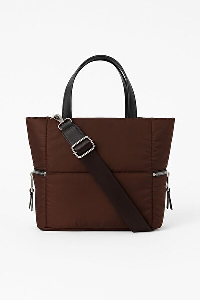 Kumsal Allure Parachute Fabric Hand and Shoulder Bag