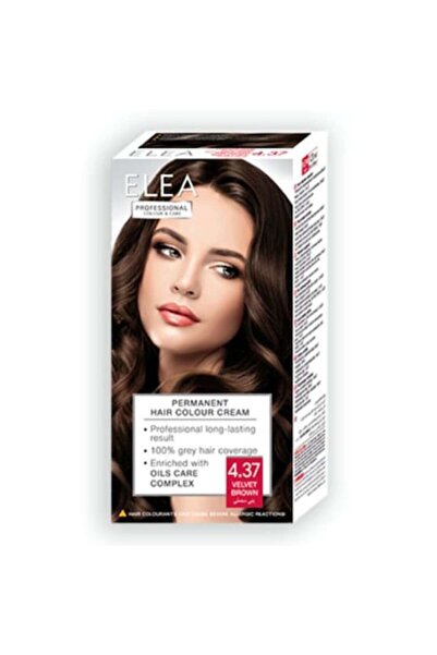 Elea Vopsea de păr profesională 4.37 Satin Catifelat, 123 ml