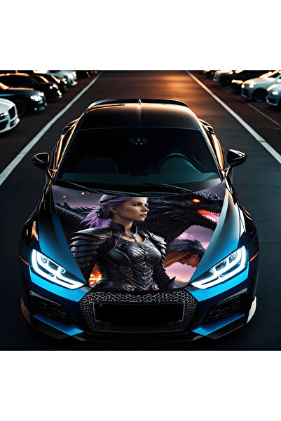 Avex Folie Capota Auto "Hood Art" rezistenta la exterior, marime L (180 x 130cm) - Cod: AVX-CAPOTA-002L