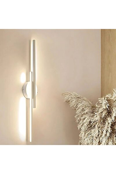 Forever market Ada Modern Beyaz Dekoratif Günışığı Ledli Aplik
