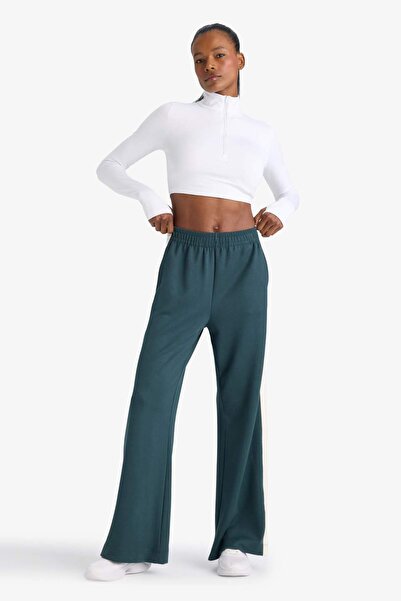 DeFacto Defactofit Wide Leg Wide Leg Standard Length Soft Touch Modal Sportsman Pants E8956Ax25Au