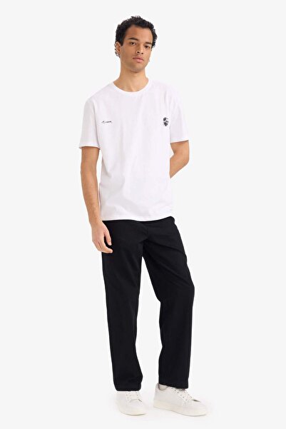 DeFacto Regular Fit Ataturk Printed Short Sleeve T-Shirt G6505Ax25Wn