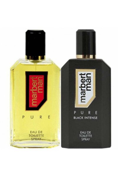 MARBERT مان أو دو تواليت 125 مل + مان بلاك إنتنس 125 مل