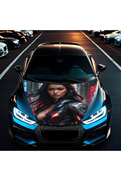 Avex Folie Capota Auto "Hood Art" rezistenta la exterior, marime L (180 x 130...