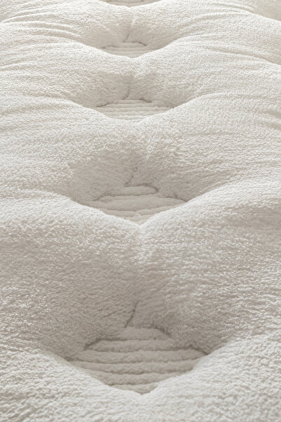 GOOD NİGHT DOLCE – 32 cm Peluş Kumaşlı Beş Bölgeli Torba Yaylı Yatak