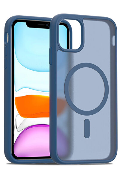 Joko غطاء LVSQVR لهاتف آيفون 12 جوتا ماجسيف (221531) - أزرق داكن