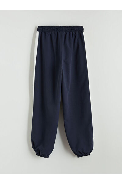 LC Waikiki Navy Blue Loose Fit Girls' Parachute Pants