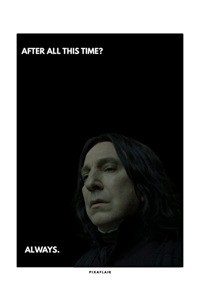 Pixaflair - Harry Potter - Severus Snape - Always - Çerçevesiz Poster