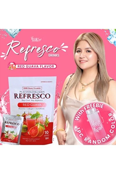 BMRS Beauty Essentials Placenta Collagen Refresco Red Guava Drinks