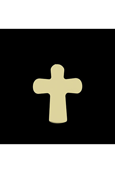 TabiTela 8 ayar altın kolye ucu haç GM163 0.5 gr