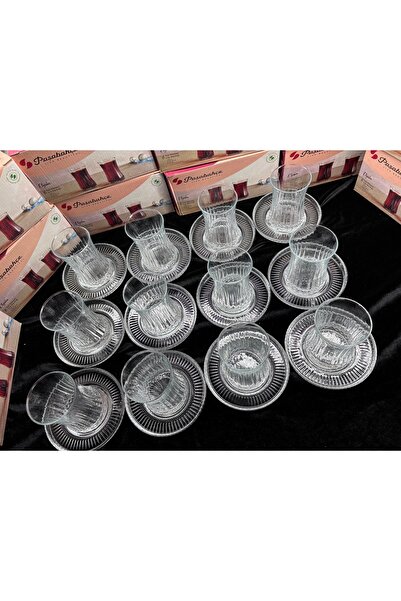 DİBA AVM Elysia paşabahce Çay Bardağı ithal Çay Tabağı Takımı 24 Parça -12 çay bardağı 12 çay tabağı