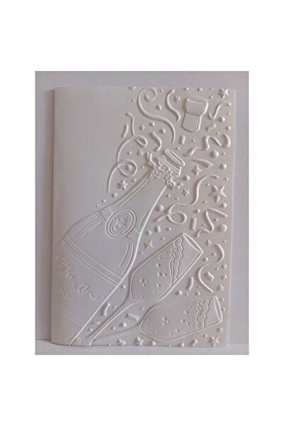 OEM Felicitare 3D în relief - Petrecere, Ziua Numelui, Anul Nou