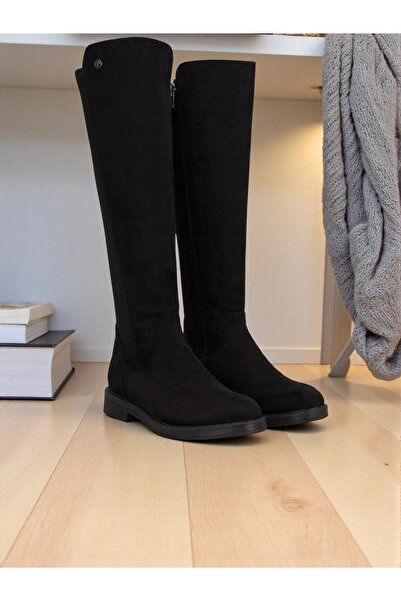 Pierre Cardin 52066 Black Nubuck Full Orthopedic Daily Women's Boots