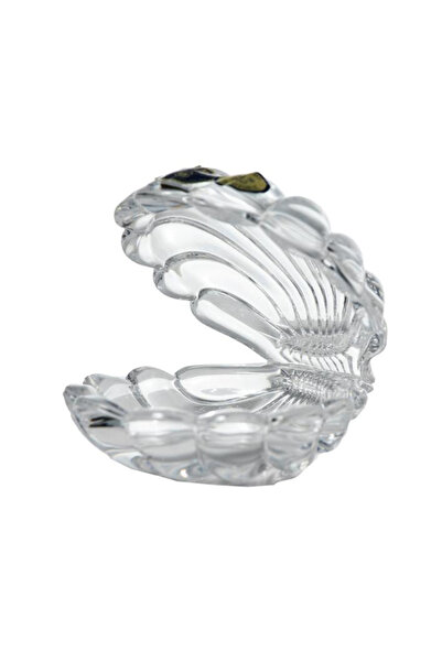 Bohemia Cristal Crystal Bohemia shell candy dish 9 cm