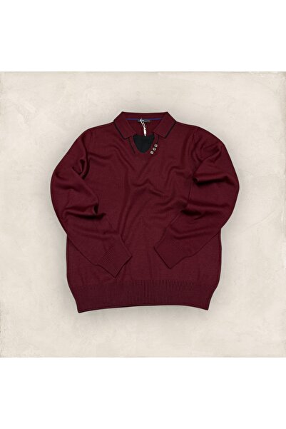 Neyir Düğmeli Polo Yaka Kazak