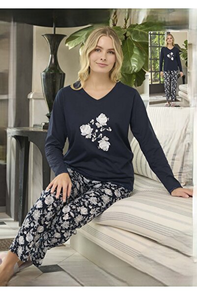 Aydoğan Long Sleeve Pajama Set 240625