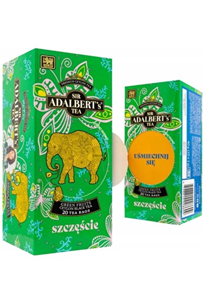 Other EMOTIONS black tea Green Fruits Happiness ADALBERT'S 20 sachets