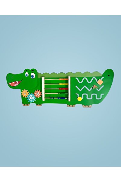 HOBBY HOUSE Kindergarten Fun Crocodile Figure Wall Game Activity