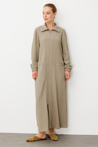 Micca Has Garni Detaylı Özel Dokuma Kap / Ferace-Vizon