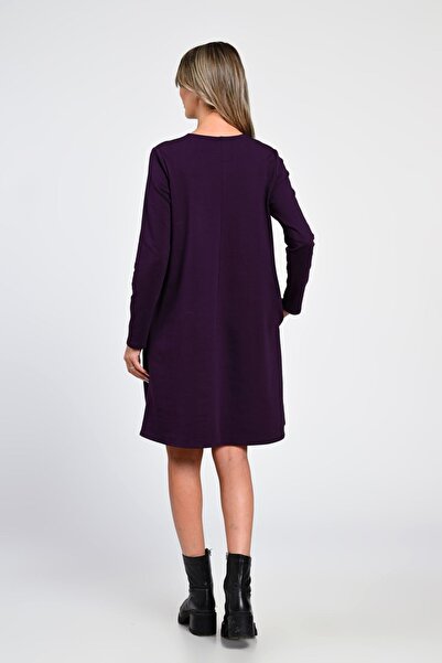 Eranthe Women's Dress, Eranthe, A-Line, with Side Pockets and Hand-Painted V365