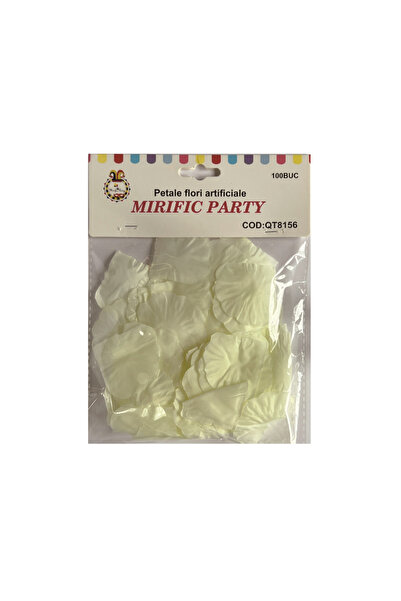 Mirific Party Set de 100 petale de trandafir bej, PPQT8156