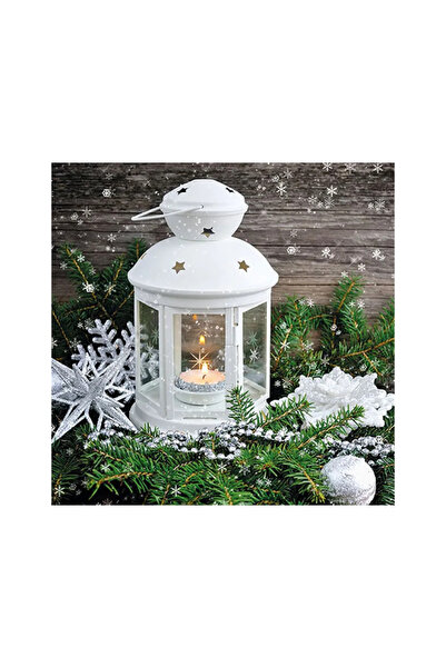 Ambiente Table napkins 33x33 cm - X-Mas lantern (FSC Mix)