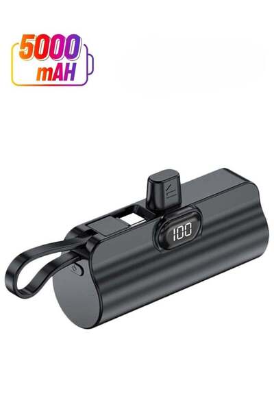 Denx Mini Power Bank DX412 - 5000 mAh, 22.5W Fast Charging