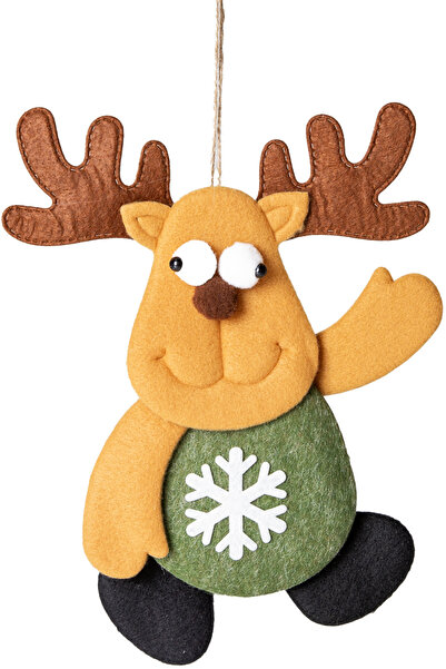 Herdekora زينة عيد الميلاد، غزال، بني - 17x26 سم