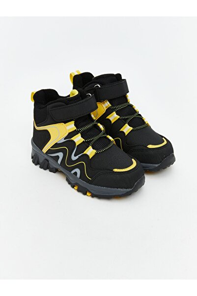 LC Waikiki Lcw Steps New Season Lace-Up and Velcro Baby Boy Trekking Boots