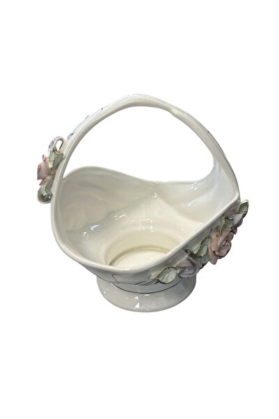 Global-Store Bomboniera din ceramica Global Store Breeze crem 32 cm