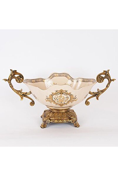 EUROLAMP Porcelain candy box 25 cm multicolor