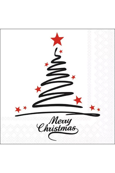 Ambiente Table napkins 33x33cm One Line Tree