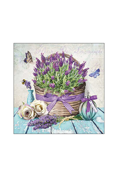Ambiente Table napkins 33x33cm Fleur de lavande FSC Mix