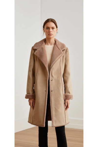 for example Osmanlı Hanedan Modası Çok Yüksek Kalitede Krem Renk Kürklü Nubuk...