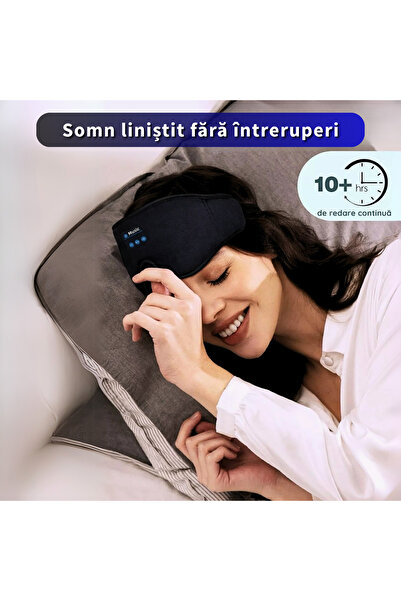 NARCIX SLEEP MASK with Integrated Headphones, Bluetooth 5.1, Adjustable, 3D Ergonomic Design