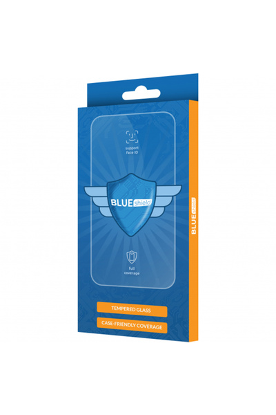 Apple Folie de protectie Ecran BLUE Shield pentru iPhone 12 Pro Max, Sticla S...