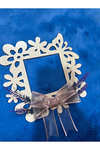 Marrone Lavender Socket Frame Bell Ornament