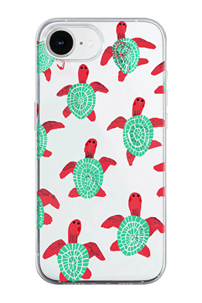 shoptocase حافظة هاتف من السيليكون الشفاف بنمط كاريتا متوافقة مع آيفون 16E