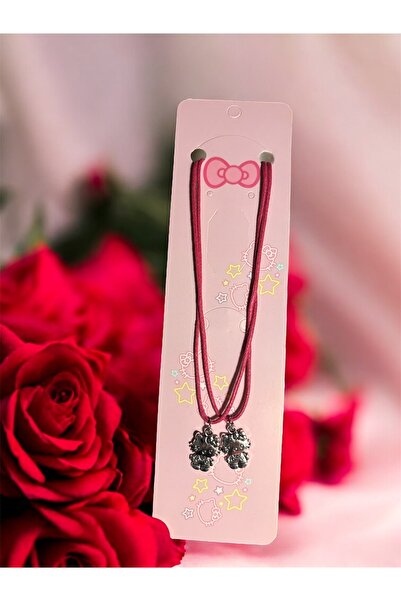 Bİ BONCUK 2’li Hello Kitty Kolye Best Friend Arkadaşlık Kolyesi Sevimli & Anl...