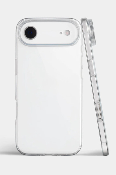 shoptocase حافظة شفافة متوافقة مع iPhone 17 Air - حماية مرنة من السيليكون ضد ...