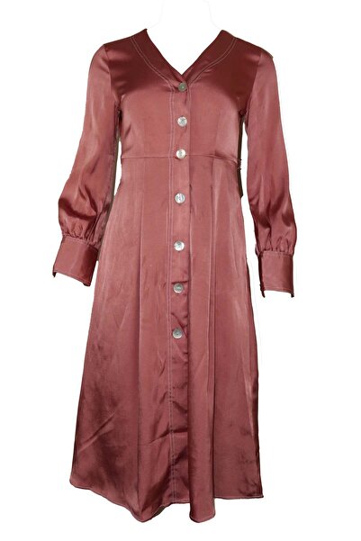 ONLY Maesie Pink Dress - XS, Pink, Viscose 64.8% Polyester 35.2%