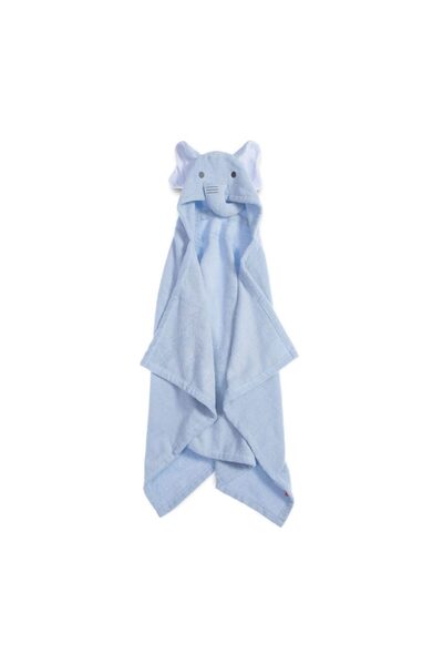 Nef Nef Homeware Hooded bath towel Nef-Nef Favorite Toys 70x120 cm Blue