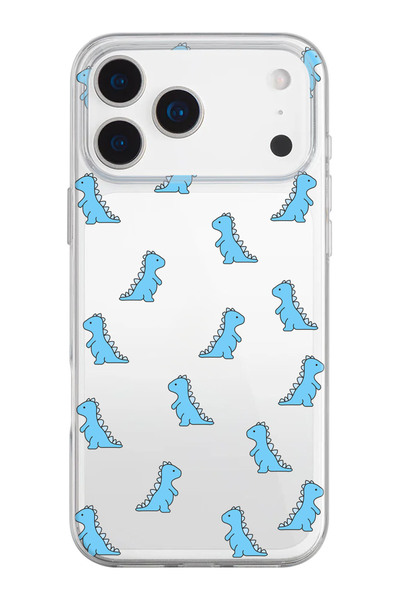 shoptocase حافظة هاتف من السيليكون الشفاف بنمط ديناصور بيبي متوافقة مع هاتف i...