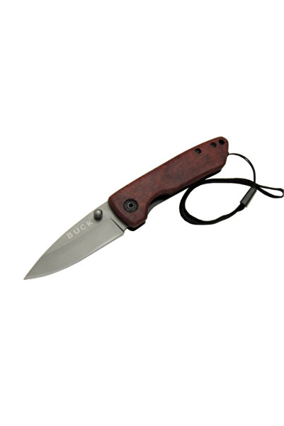 NOMOTHETIC Ceviz Saplı Mini Cep ve Kamp Bıçağı 6,25 cm