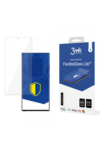 Samsung Folie de protectie Ecran 3MK FlexibleGlass Lite pentru Galaxy S24 Ult...