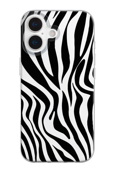 shoptocase حافظة هاتف من السيليكون الشفاف بنمط الحمار الوحشي متوافقة مع هاتف ...