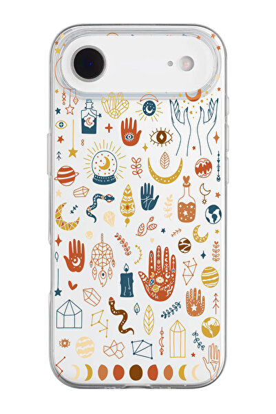 shoptocase حافظة هاتف من السيليكون الشفاف بنمط التأمل المتوافق مع هاتف iPhone...