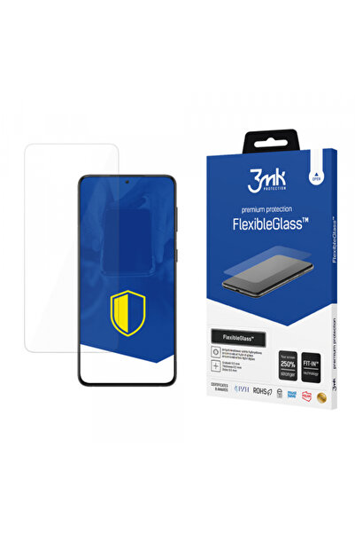 Samsung 3MK FlexibleGlass Screen Protector for Galaxy S21 5G G991, Flexible Glass,