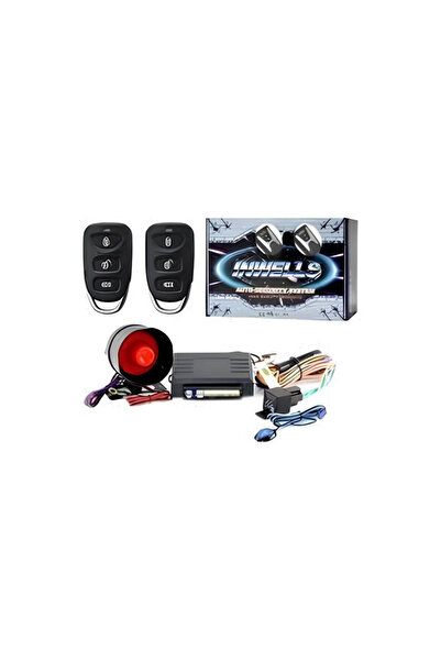 Inwells 12 Volt Merkezi Kilit Ve Oto Alarm Seti - Kumandalı