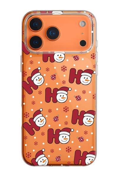 shoptocase iPhone 17 Pro Compatible New Year-3 Patterned Transparent Silicone...